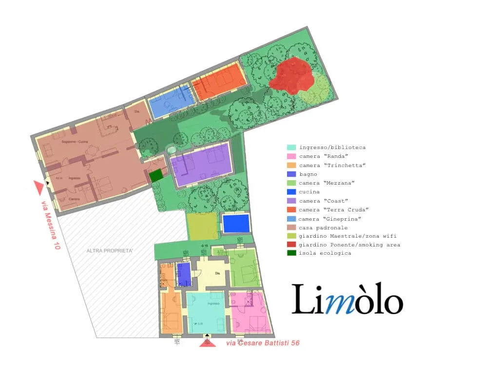 Le plan de Limolo House 56 Green à Cabras