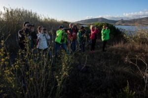 Eventi Ramsar 2025 Cultur Lab all'aperto: rilevazione dati zone umide. Foto Gabriele Espis