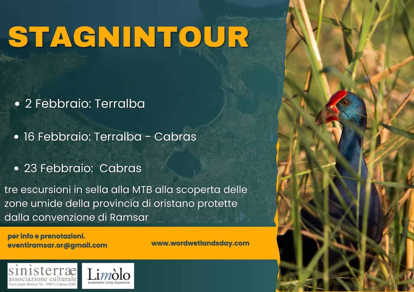 Eventi Ramsar 2025 in Sardegna. Stagnintour Brochure